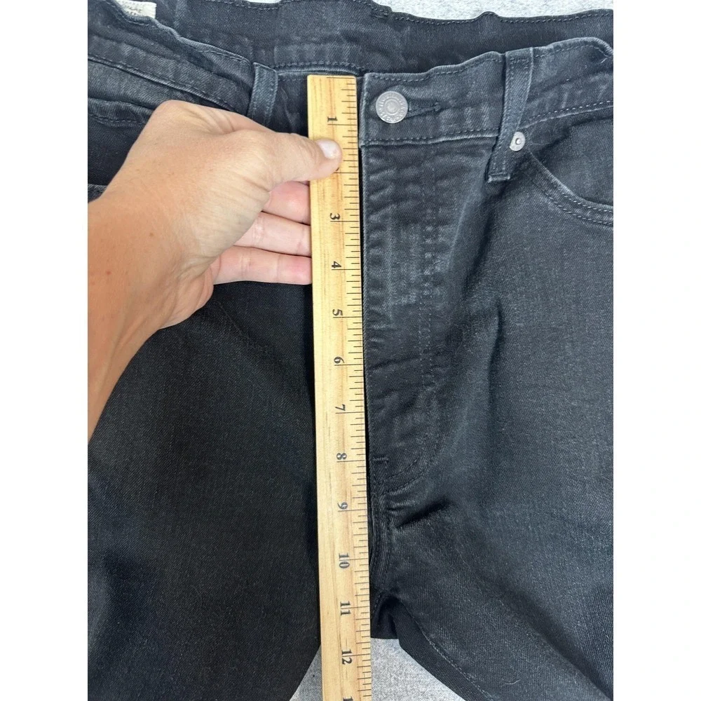Levis 514 Jeans Mens 36X24‎ Short Black Straight Leg Denim Levi's Premium Pants
